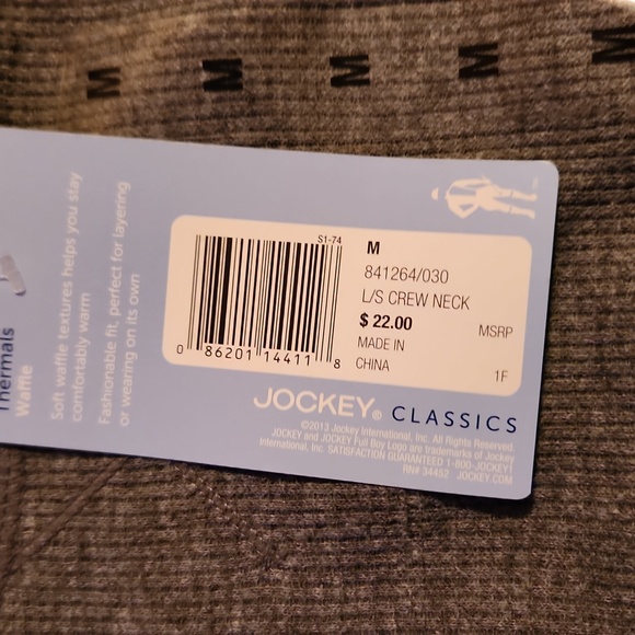 Jockey women's lightweight thermal Gray size medium - Picture 3 of 7